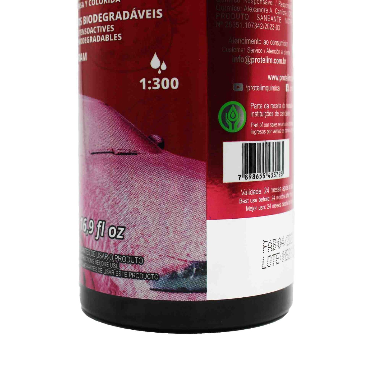 Magic Wash Strawberry Car Wash 500ML Protelim