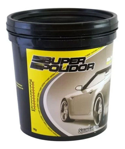 Kit with 12 Super Polishes Spartacus Autoamerica 1kg