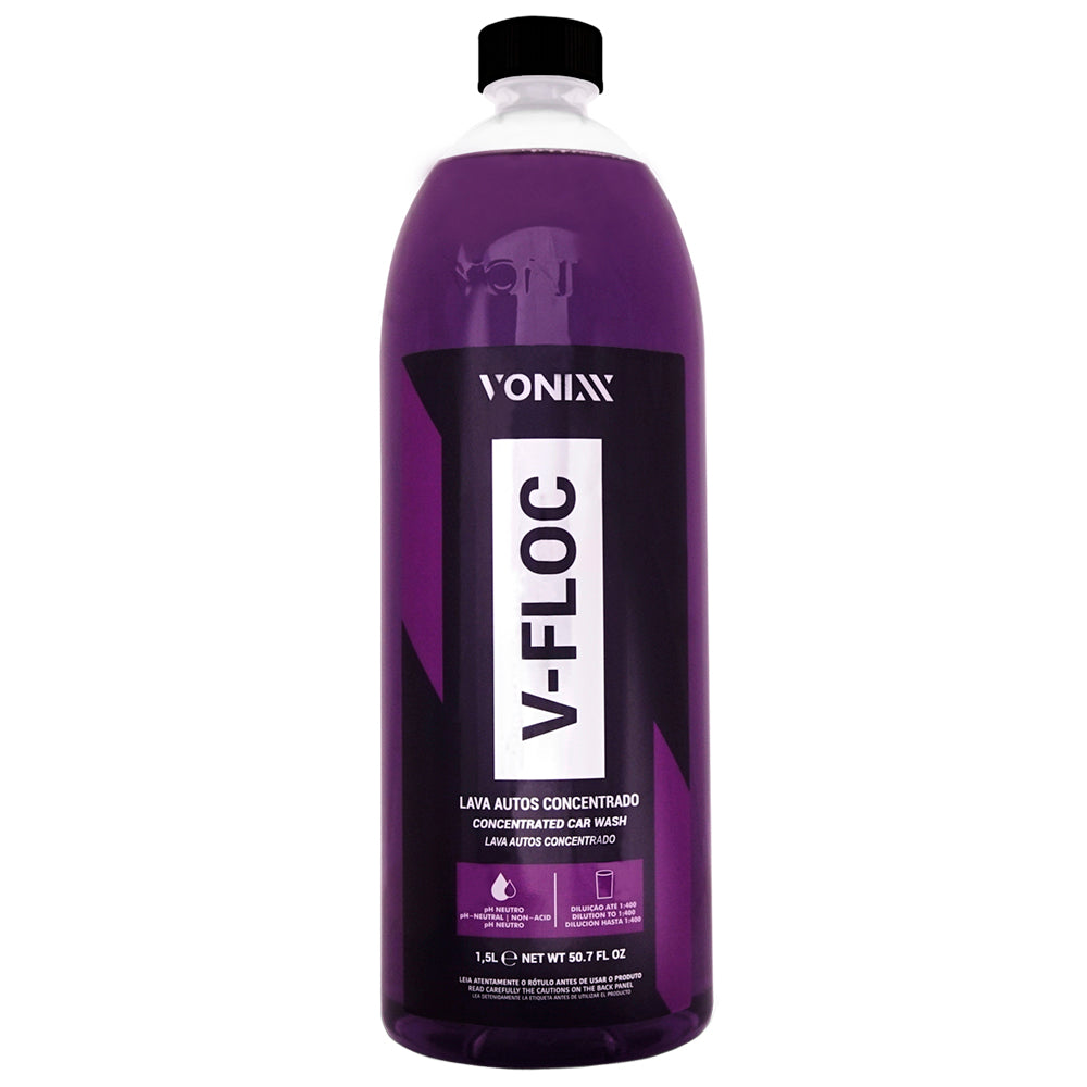 V-floc 3 Litros Vonixx + Flanela amarela e Luva Zacs