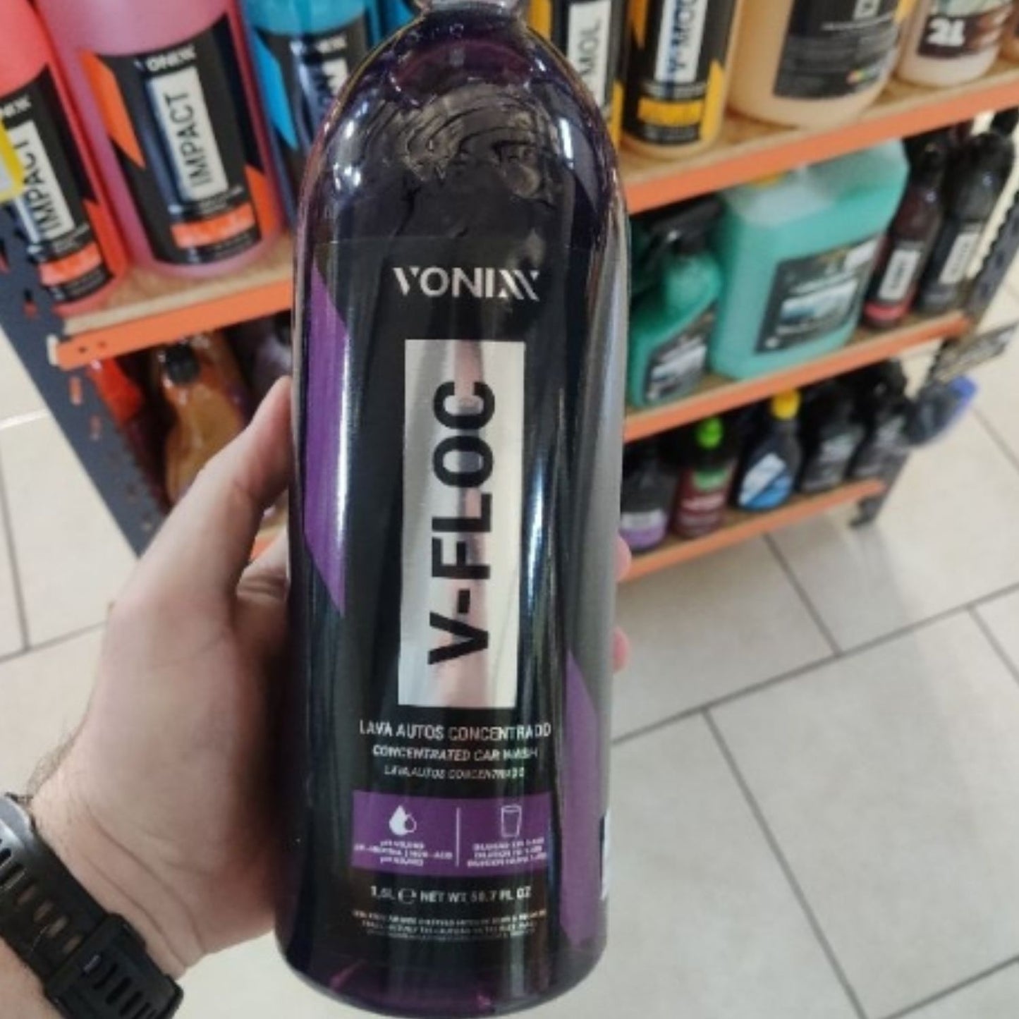 VFloc 1,5L e Cera Tok Final Diamond 500ml Vonixx