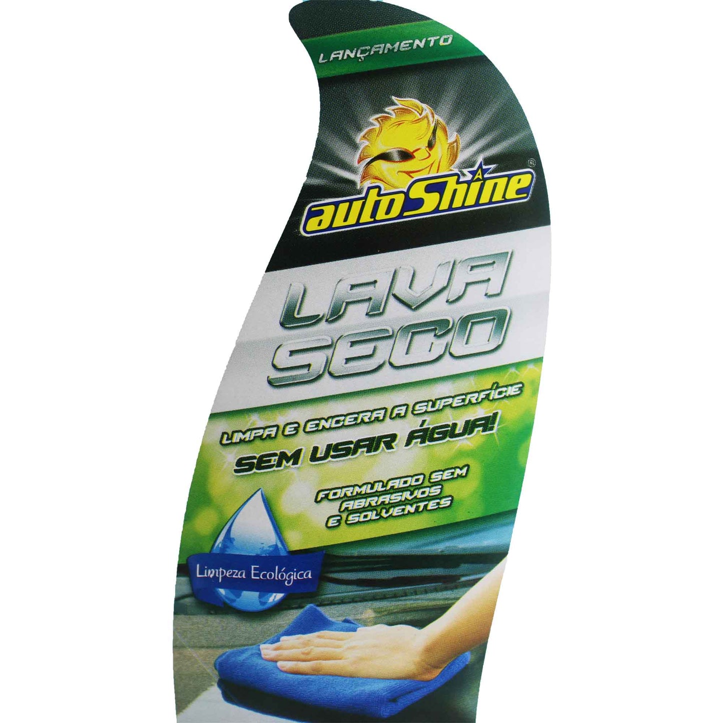 Lava Seco e Encera 2 em 1 Lavagem Ecológica 500ml AutoShine