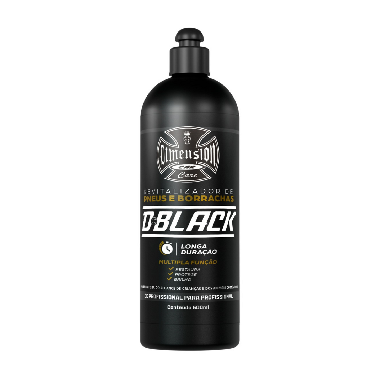 Revitalizador de Pneus D Black 500ML Dimension