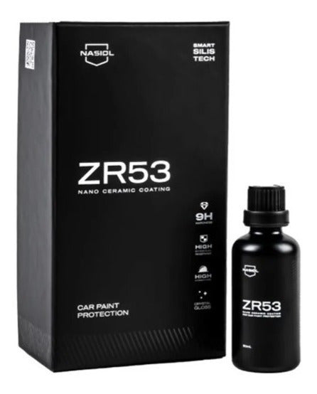 Vitrificador de Pintura e Plásticos Nano Ceramico Zr53 50ml Nasiol