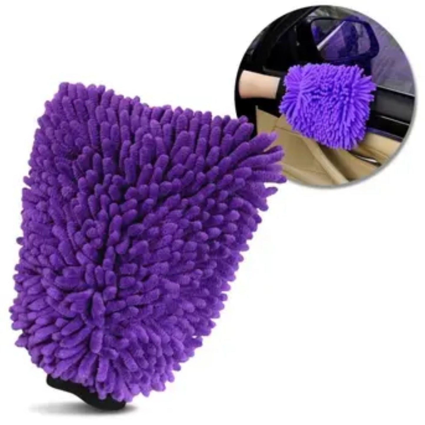 Shampoo Carro Lavagem V-floc E V-mol Vonixx - Luva Microfibra