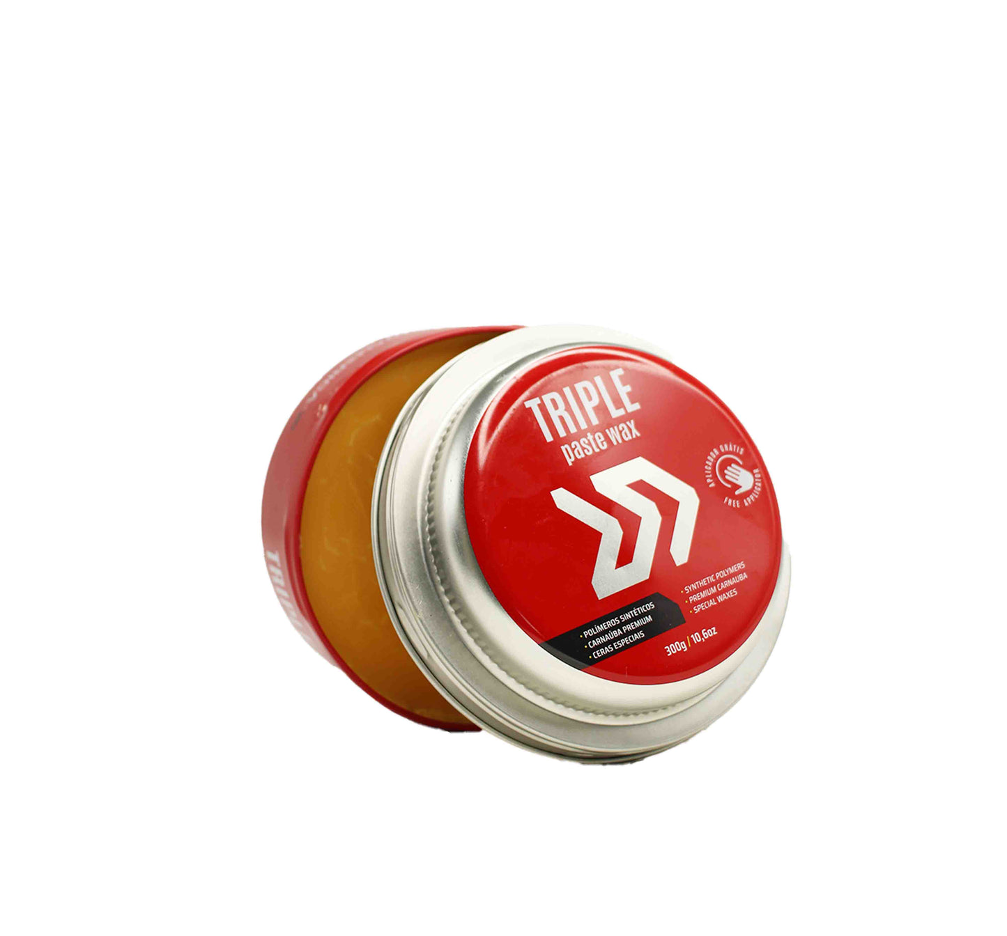 Super Polidor de Corte 1Kg + Cera Triple Paste Wax 300g Autoamerica