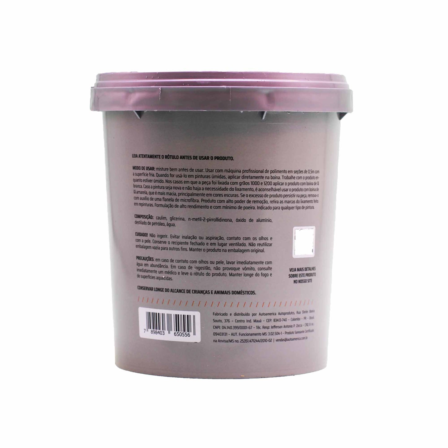 Super Polidor de Corte 1Kg + Cera Triple Paste Wax 300g Autoamerica