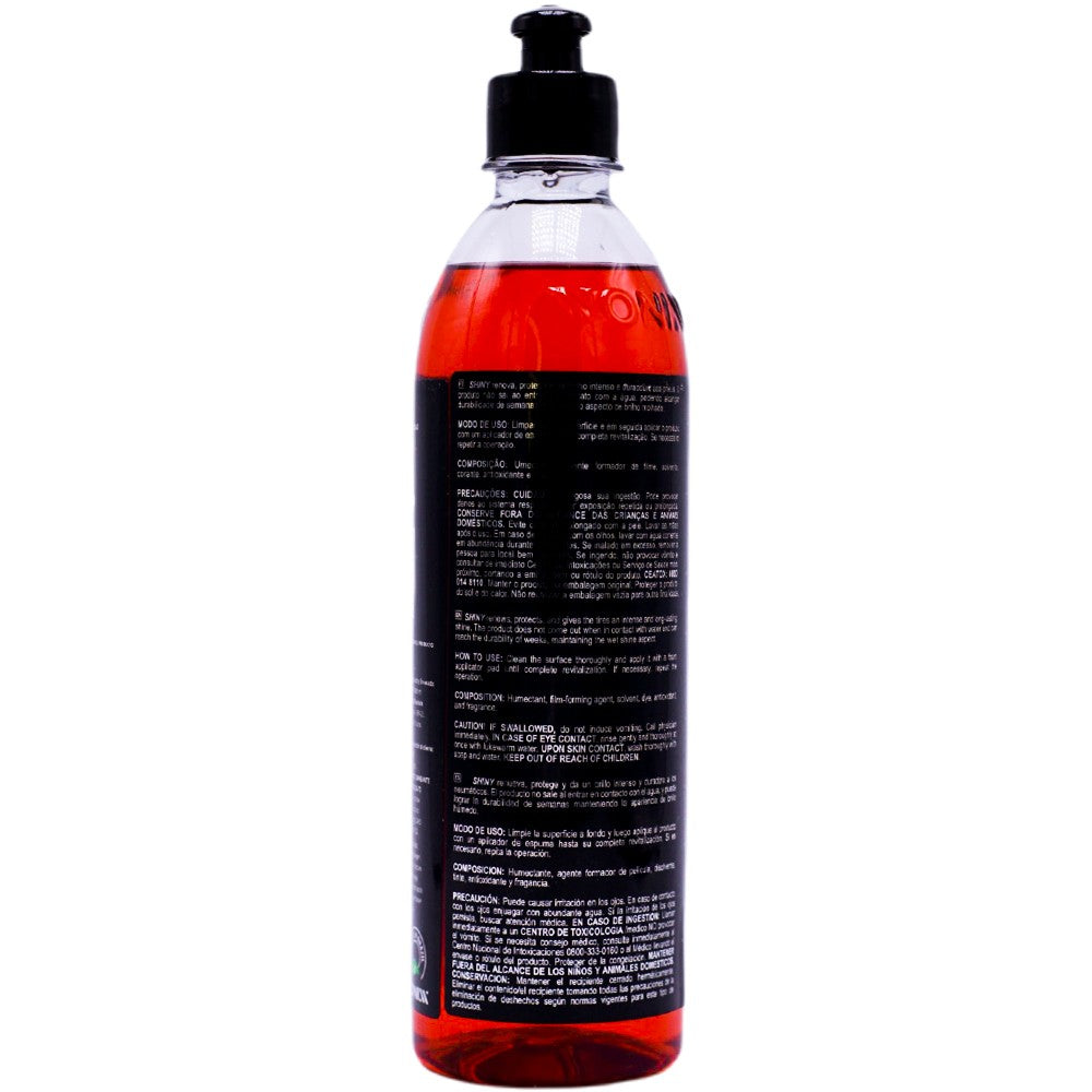 Revitalizador de Pneus Shiny 500ml Vonixx + Aplicador