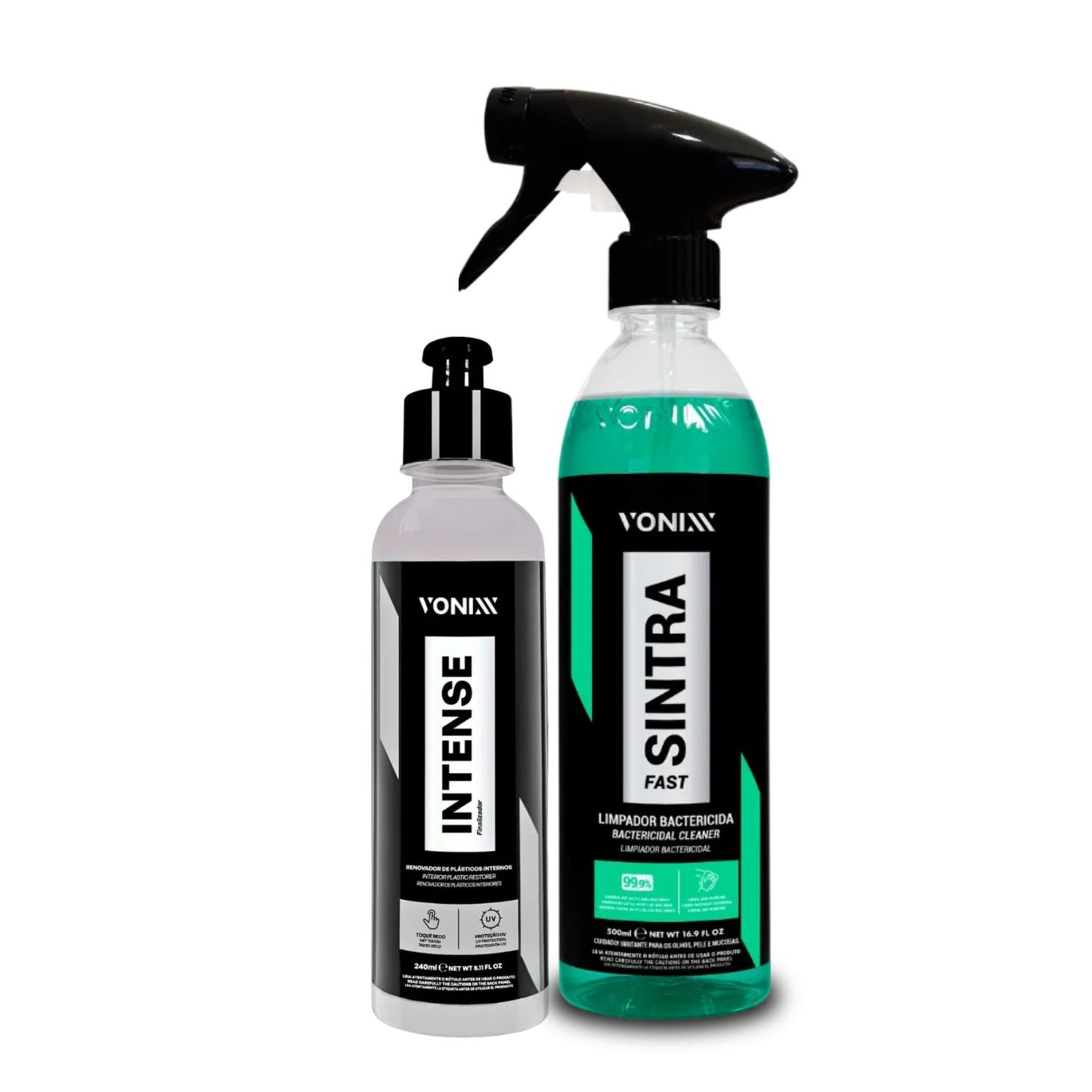 Sintra Fast + Intense 240ml + Applicator + brush + Flannel + 2 Slim Gloves 9G