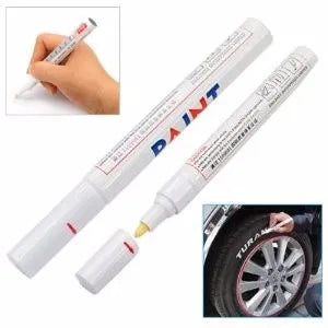 Tire Marker Caneta para Letras de Pneus BRANCO 8ml Soft99