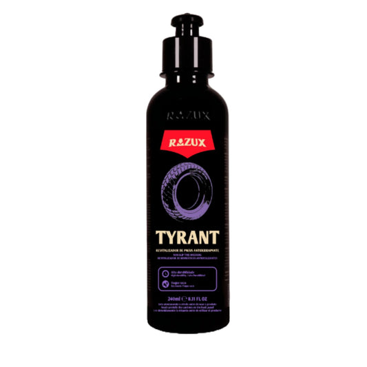 Revitalizador de Pneus  Antiderrapante Tyrant 240ml Razux