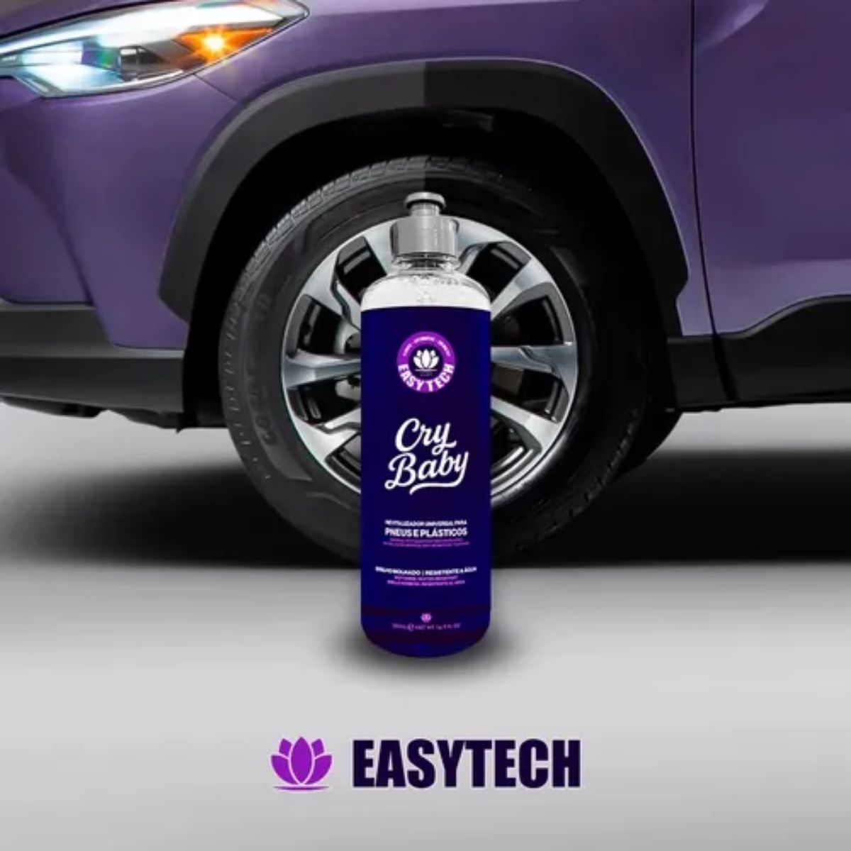 Cry Baby Easytech - Revitalizador de Pneus e Borrachas 500ml