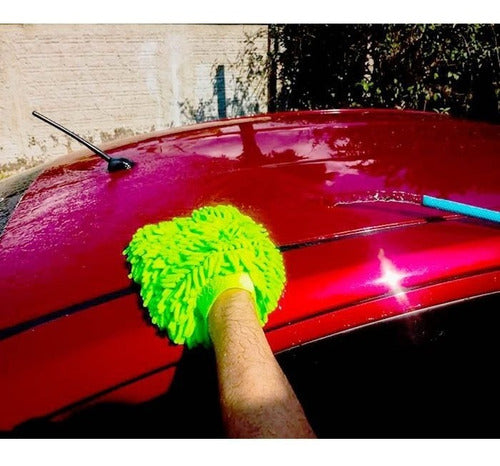 Shampoo Automotivo Concentrado Power Wash 1,5L Protelim + Luva de Microfibra