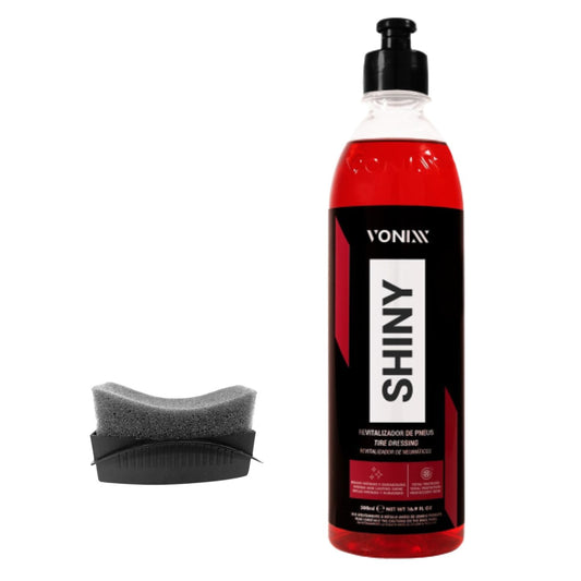 Revitalizador de Pneus Shiny 500ml Vonixx + Aplicador