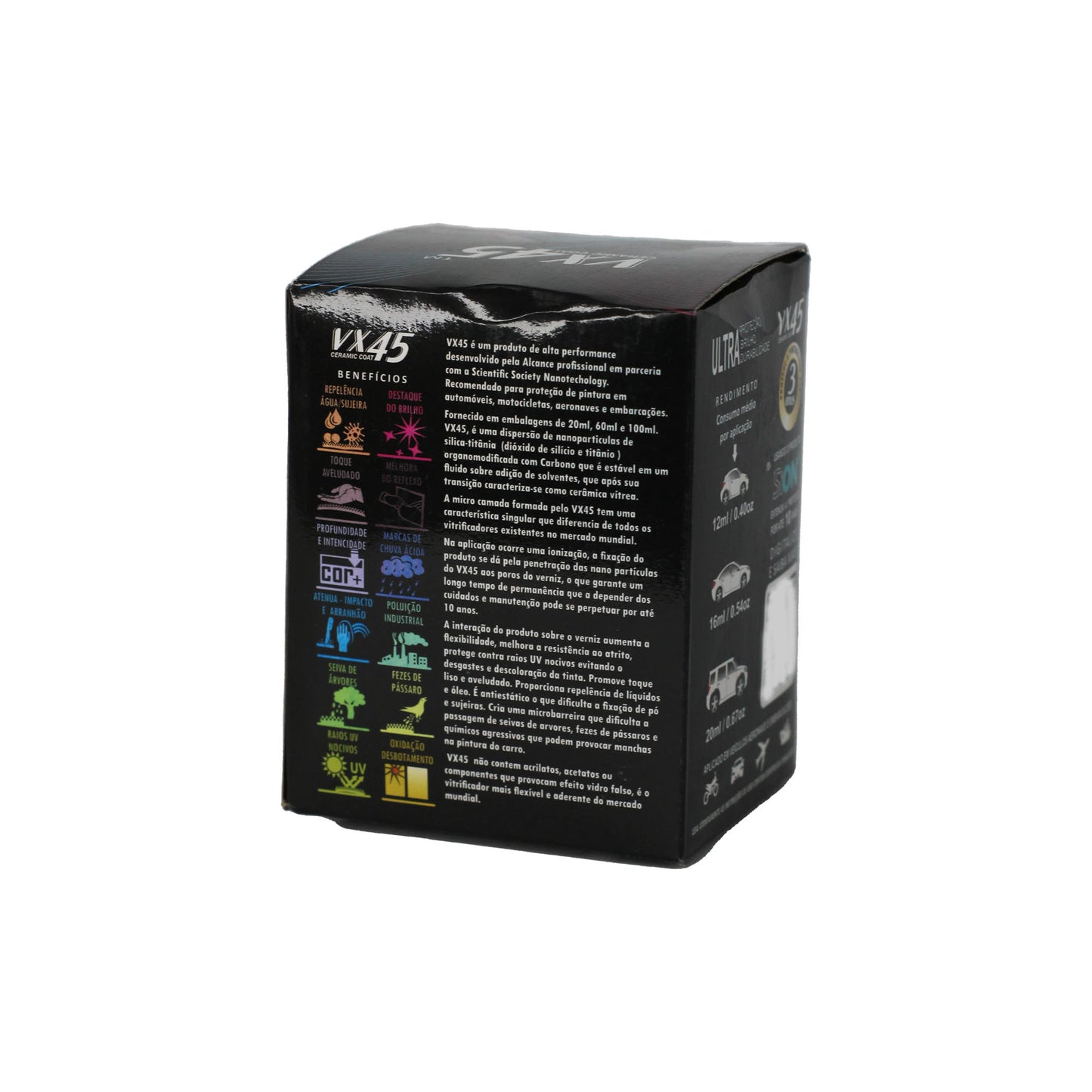 Vitrificador de Pintura VX45 Ceramic Coat 20ml Alcance