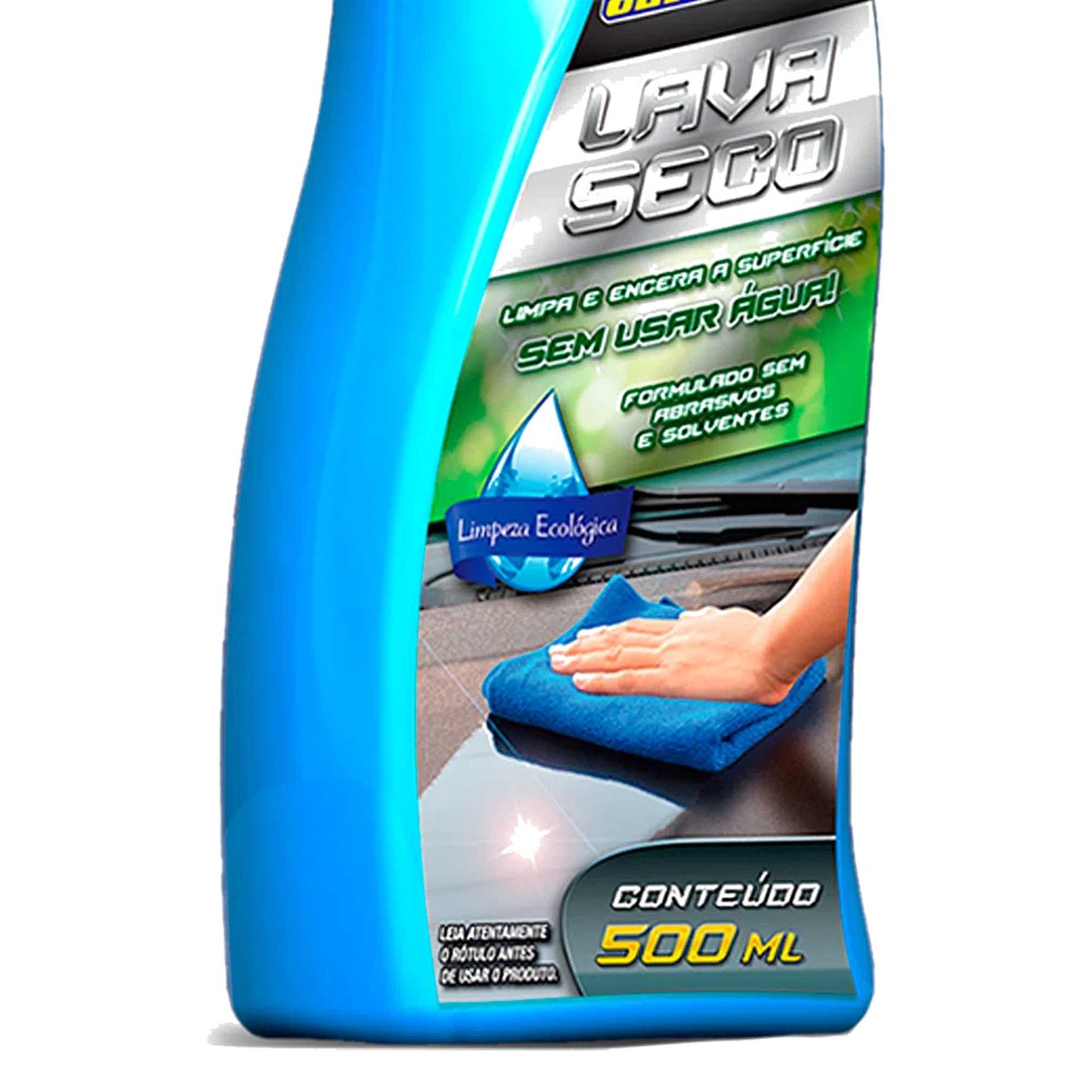 Lava Seco e Encera 2 em 1 Lavagem Ecológica 500ml AutoShine