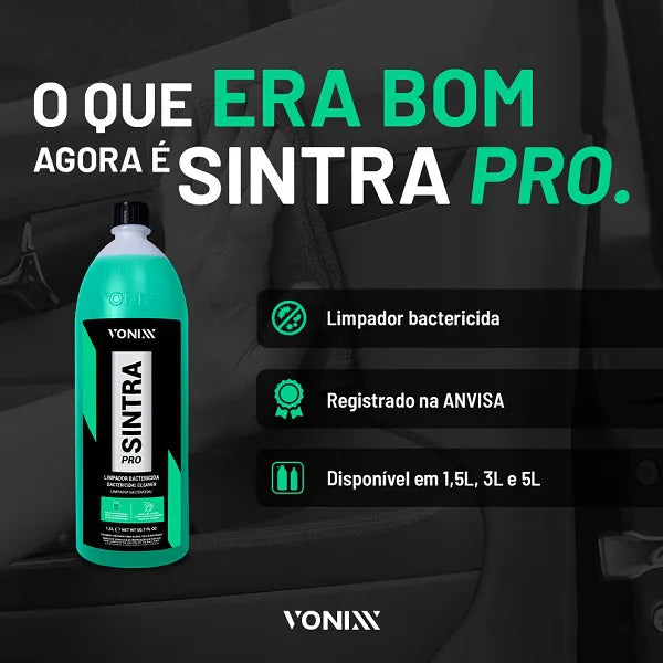 Shampoo Concentrado V-Floc 5L + Sintra Pro 5L Vonixx