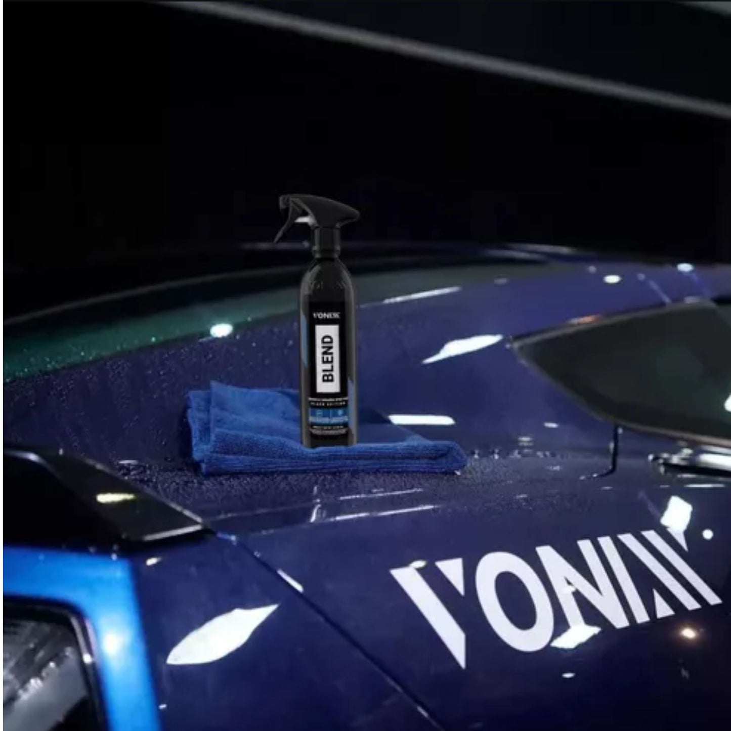 Shampoo Automotivo V-Floc 1,5L e Blend Black Edition 500ml Vonixx