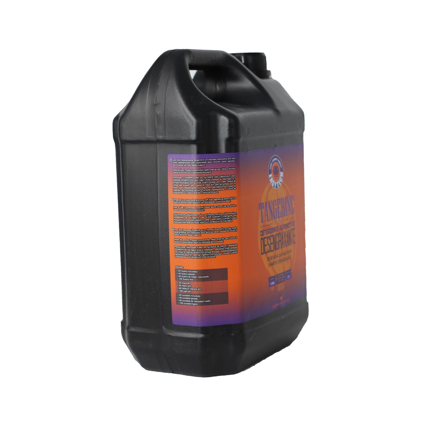 Shampoo Desengraxante 1-100 Tangerine 5 Litros EasyTech