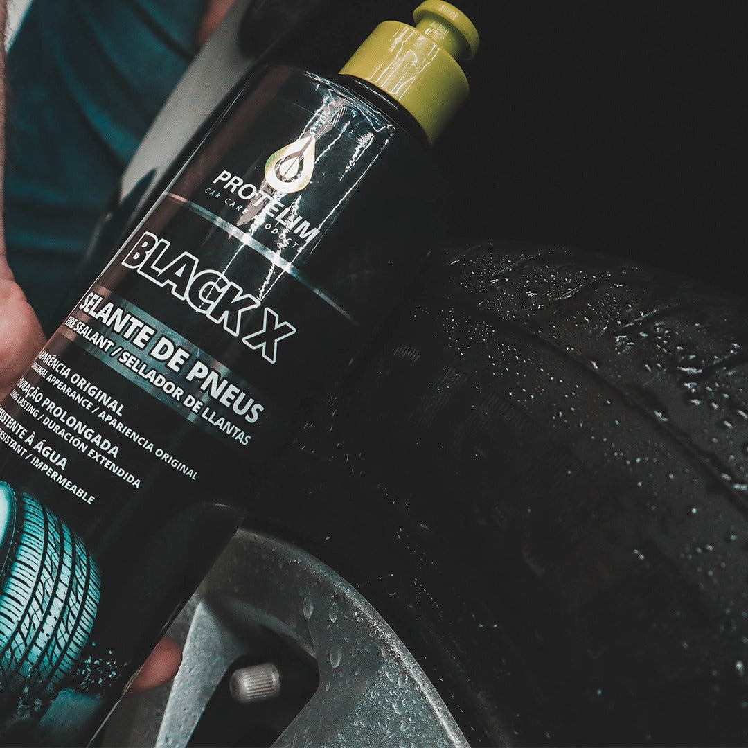 Selante Para Pneus Black X 500g Protelim