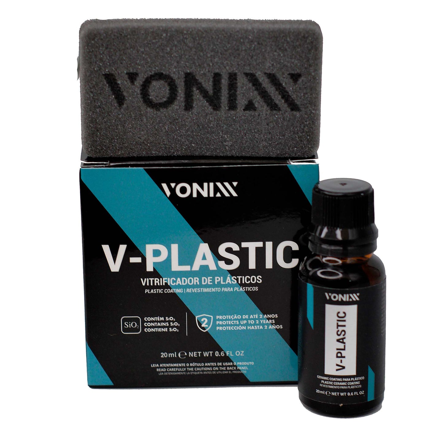 Vitrificador para Revestimento Plastico V-Plastic 20ml Vonixx