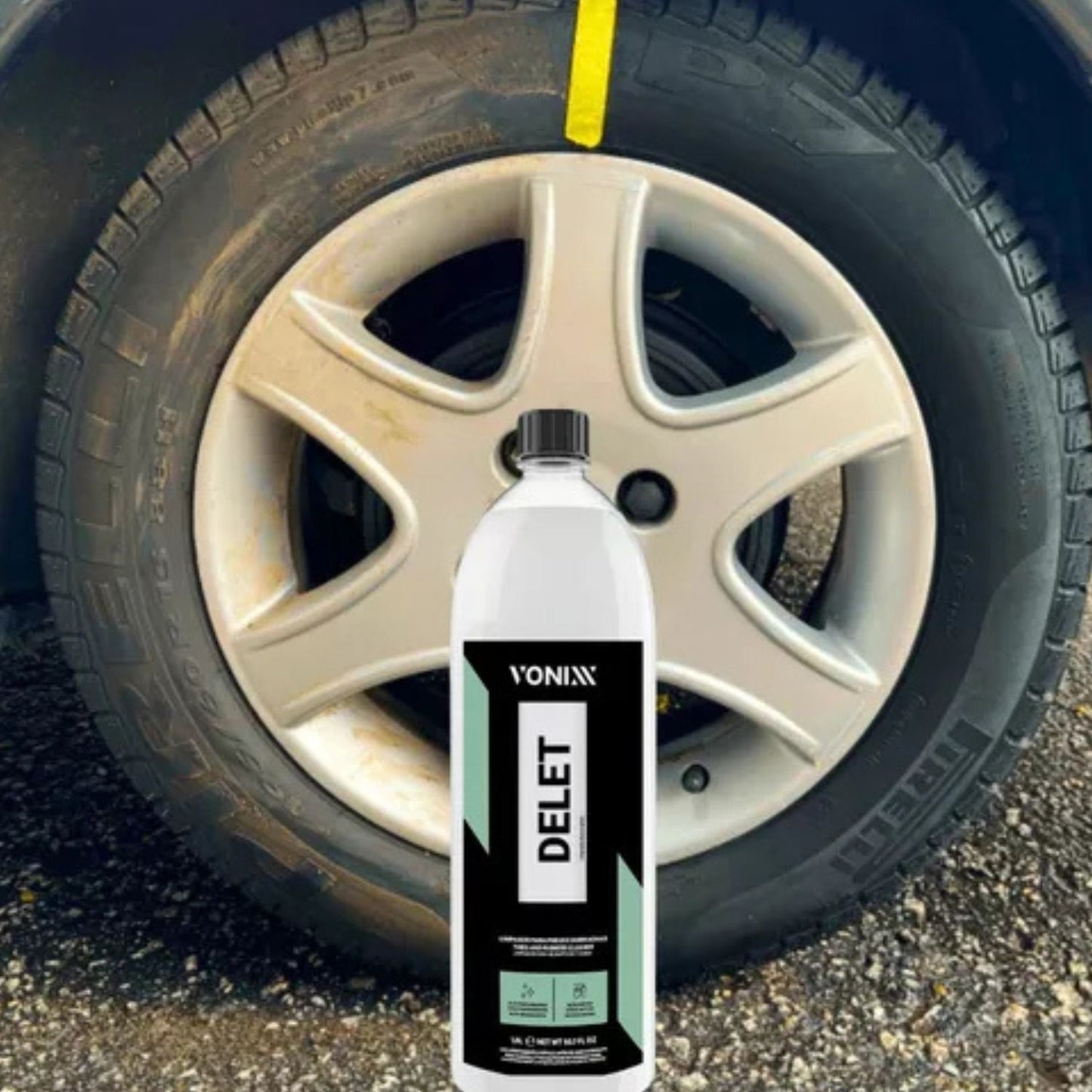Delet 1.5l Vonixx Tire Cleaner Rubber Plastics