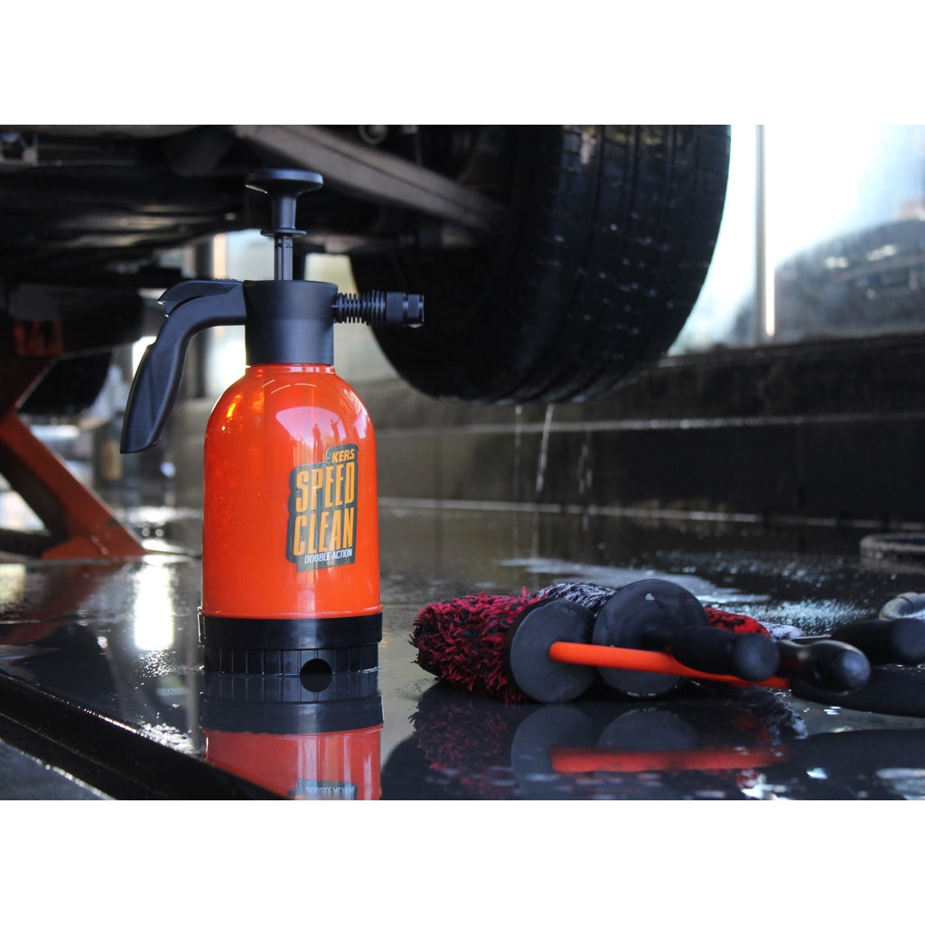 Snow Foam Manual Kers com Flanela de Microfibra e Vfloc 500ml Vonixx