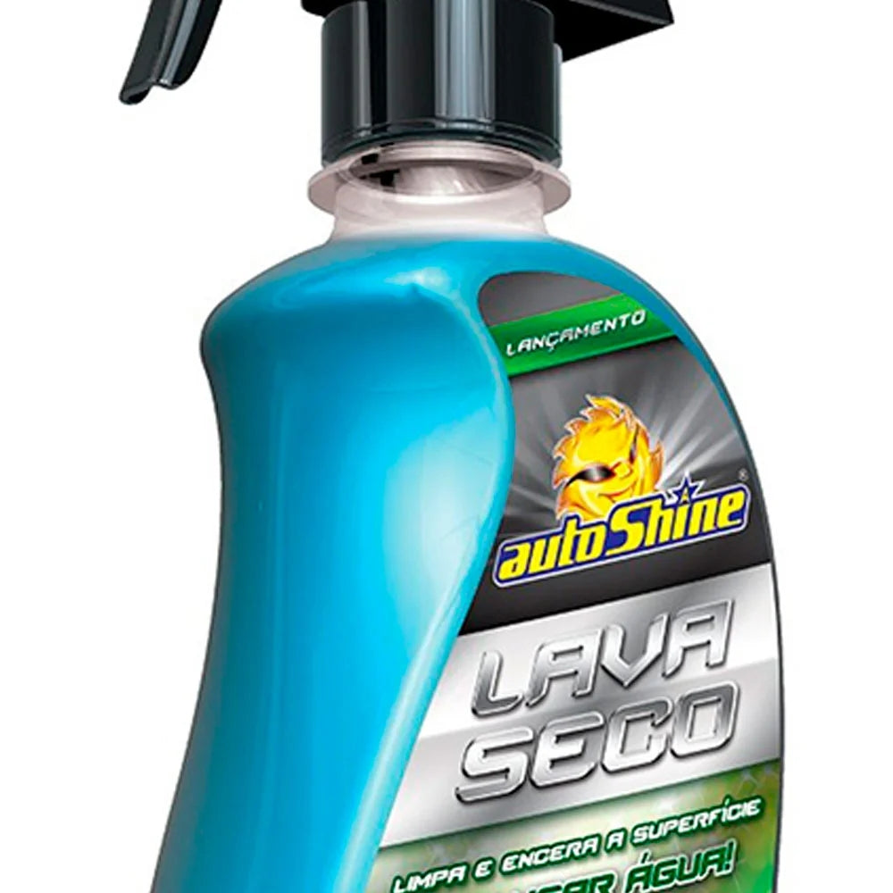 Lava Seco e Encera 2 em 1 Lavagem Ecológica 500ml AutoShine
