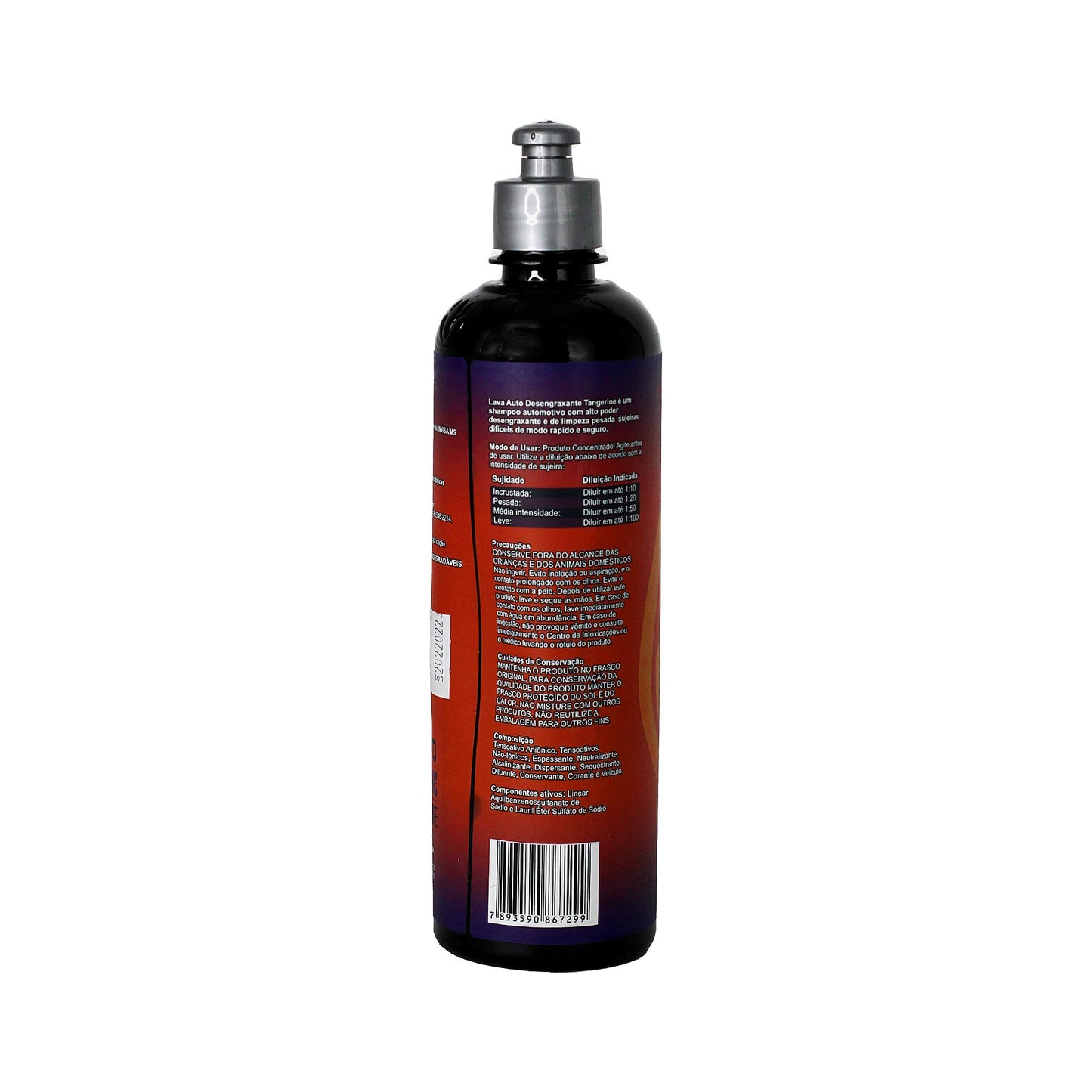 Shampoo Desengraxante Tangerine 500ml Easytech