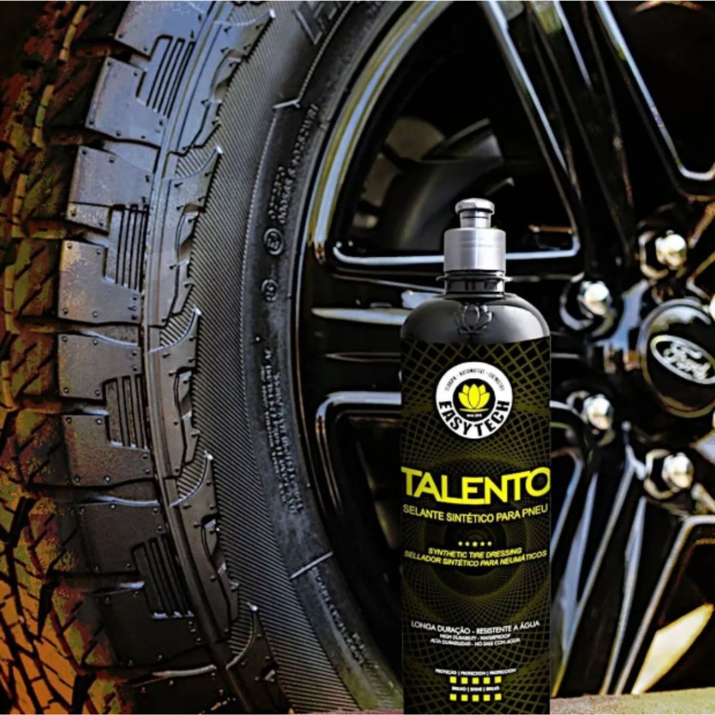 Selante Sintético para Pneus TALENTO 500ml Easytech