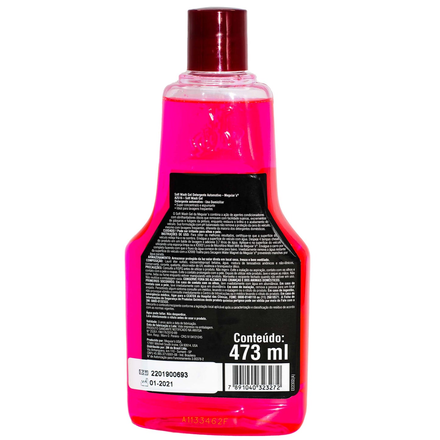 Shampoo Soft Wash Gel Meguiars 473ml + Luva de Microfibra