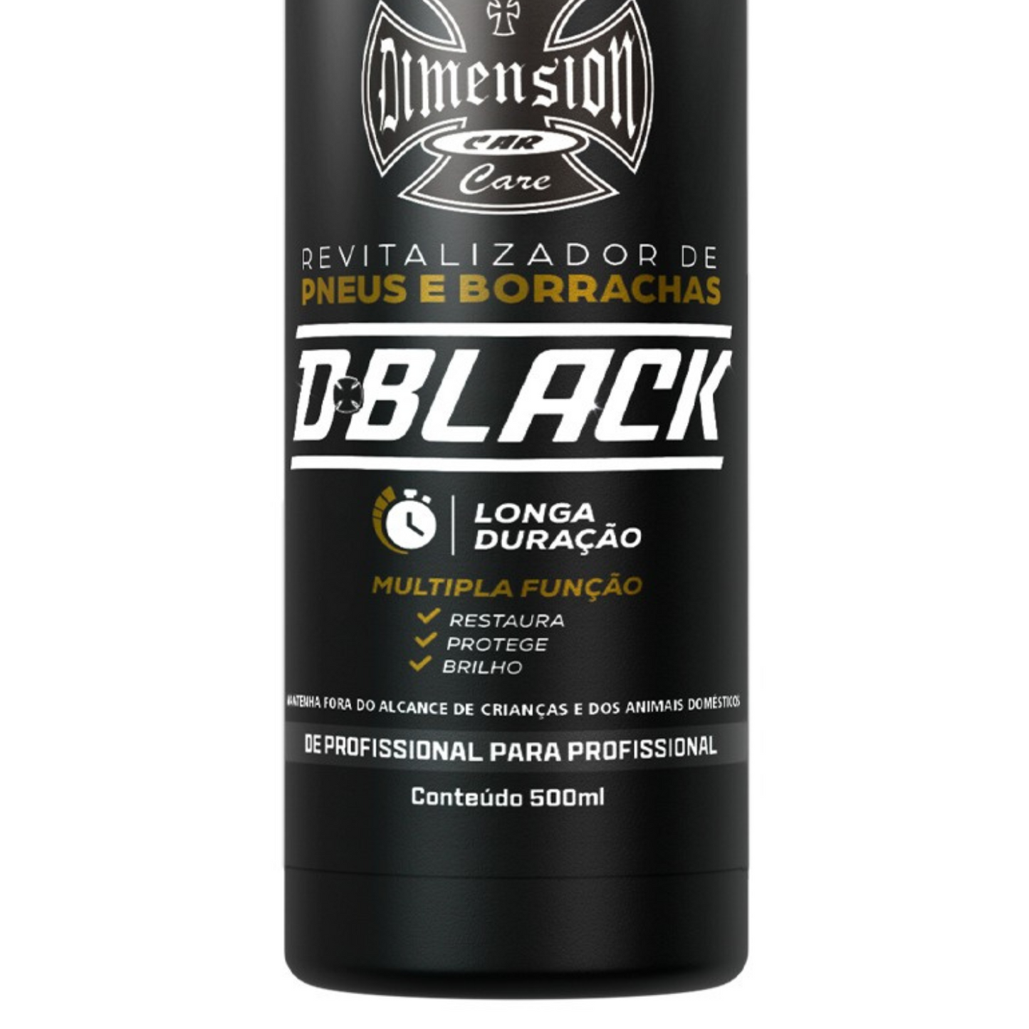 Revitalizador de Pneus D Black 500ML Dimension