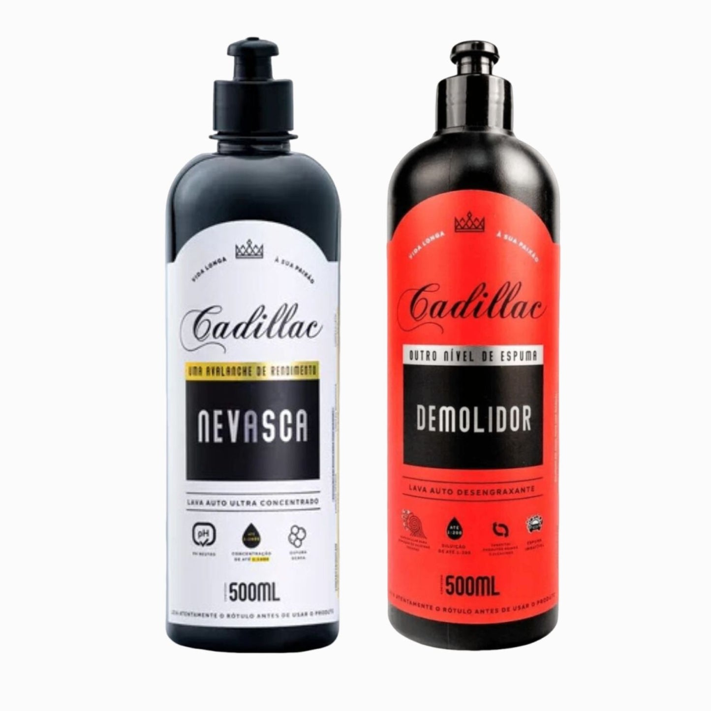 Nevasca Shampoo 500ml + Daredevil 500ml Cadillac