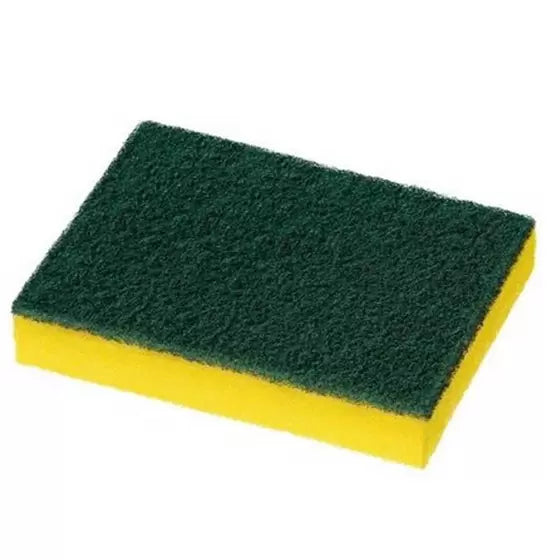10 Double-Sided Scotch Brite 3M Sponges