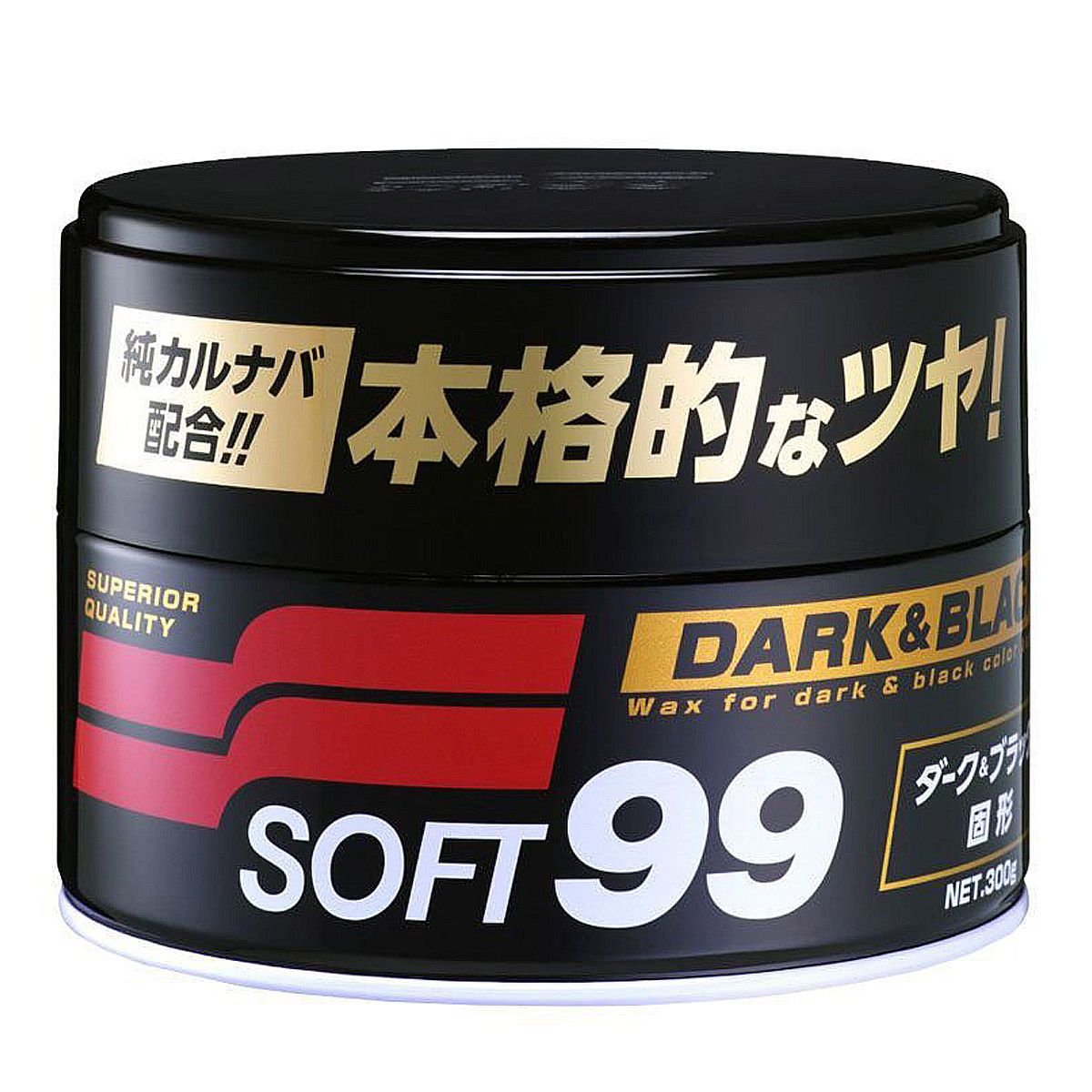 2 Dark &amp; Black Waxes 300g Soft99 + Flannel 60X40