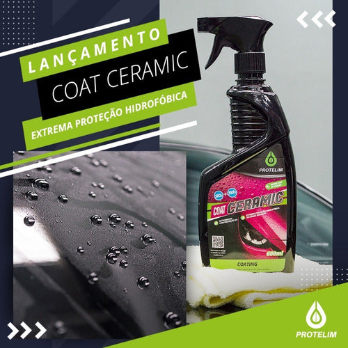 Revestimento Cerâmico Coating Coat Ceramic 600ml Protelim