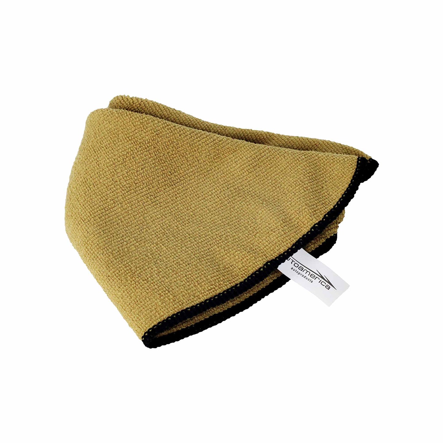 Microfiber Flannel 40x40 Peanut Butter 300Gsm With Autoamerica Stitching