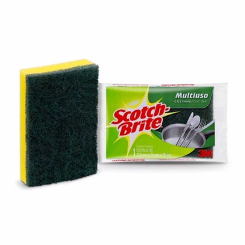 10 Double-Sided Scotch Brite 3M Sponges