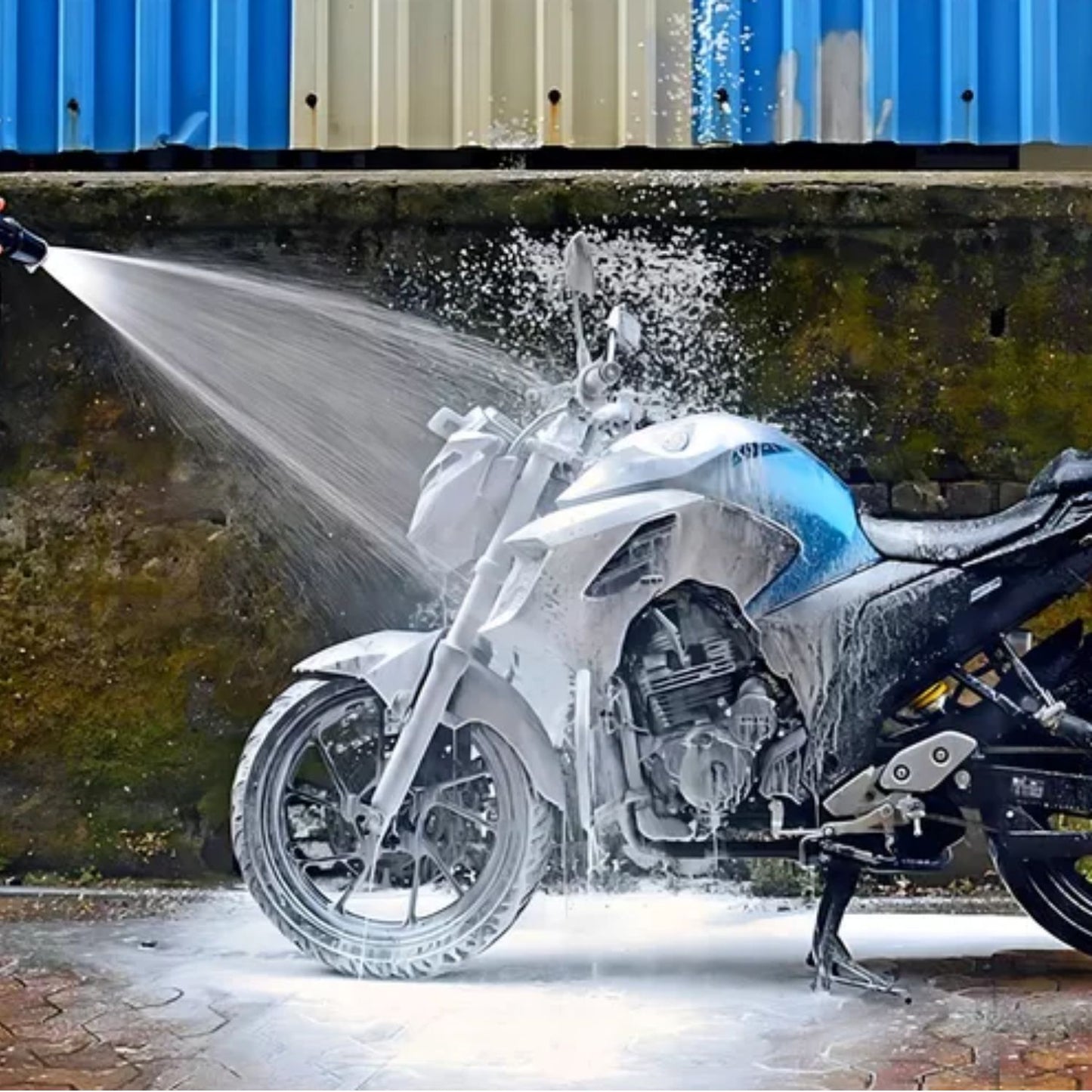 Moto-V Vonixx Shampoo 1.5l + Purple Autoamerica Flannel + Microfiber Glove