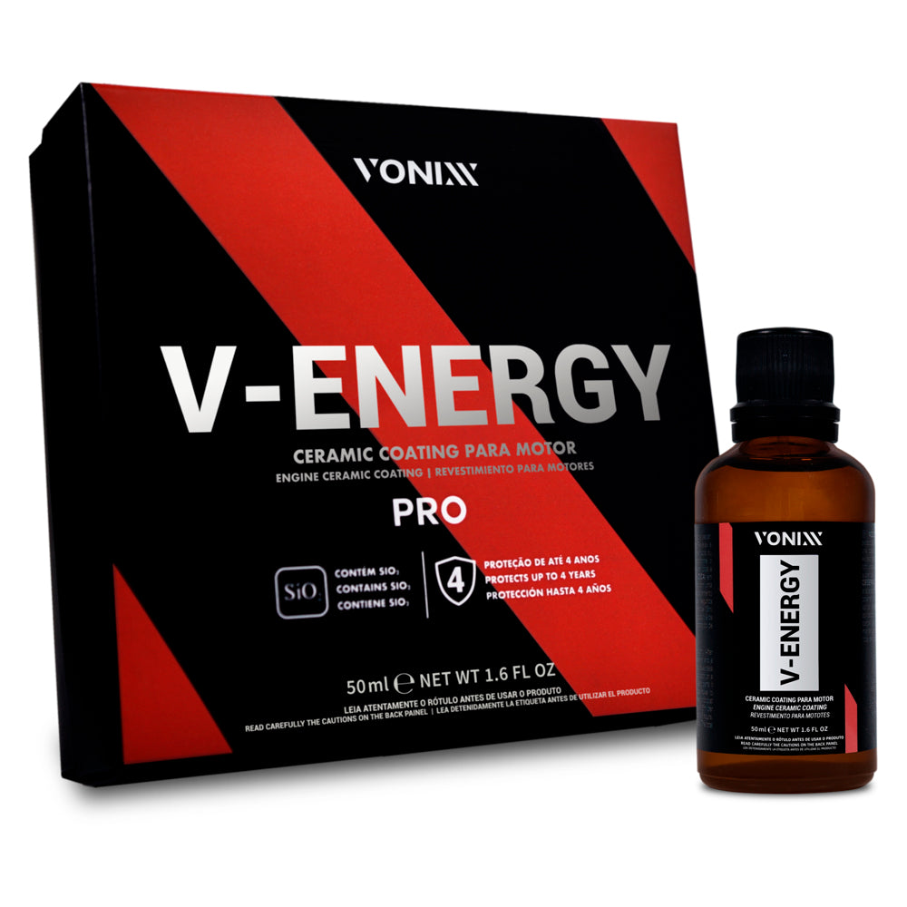 Vitrificador para Motor V-Energy Pro Ceramic Coating 50ml Vonixx