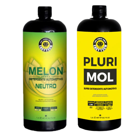 Pluri Mol Automotive Shampoo + Melon Auto Wash 1.5L EasyTech