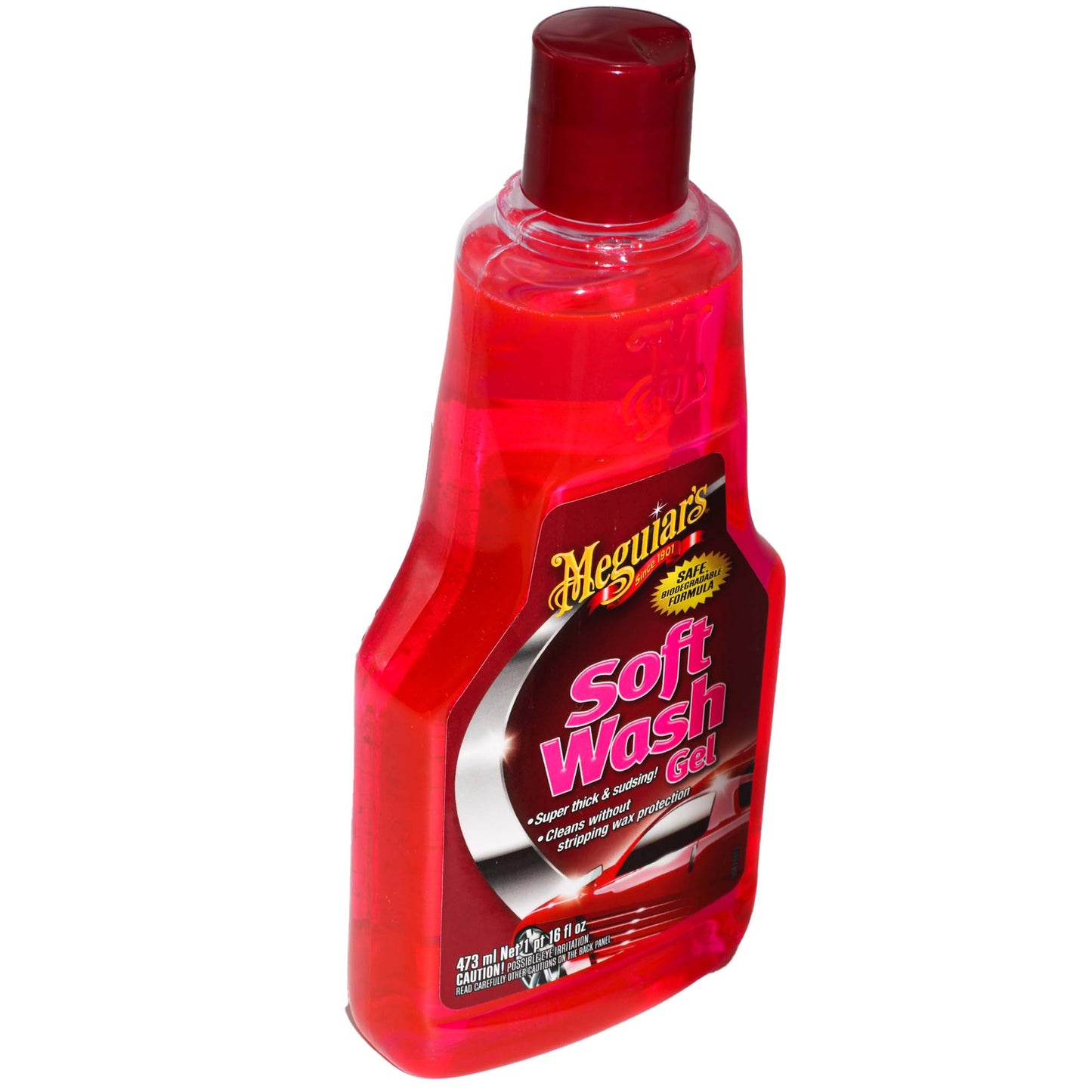 Shampoo Soft Wash Gel Meguiars 473ml + Luva de Microfibra