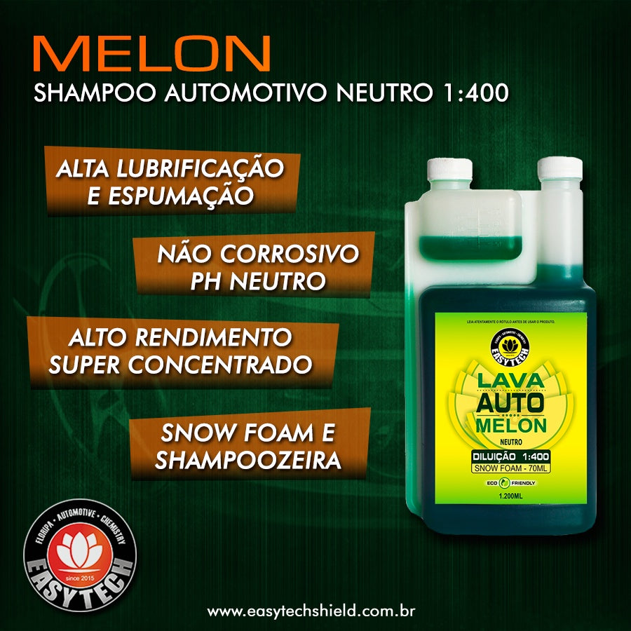 Neutral Shampoo Lava Auto Melon 1:400 500ml Easytech