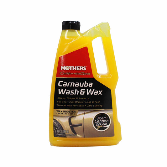 Shampoo com Cera Carnauba Wash & Wax California Gold Mothers