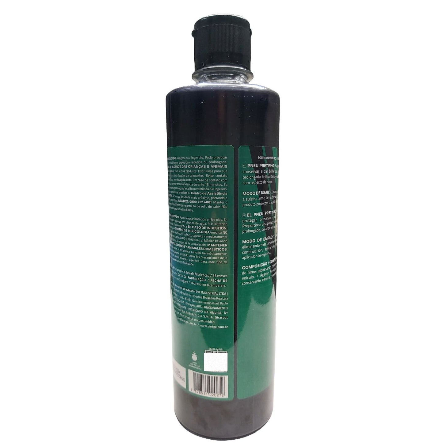 Pneu Pretinho 500ml Vintex by Vonixx