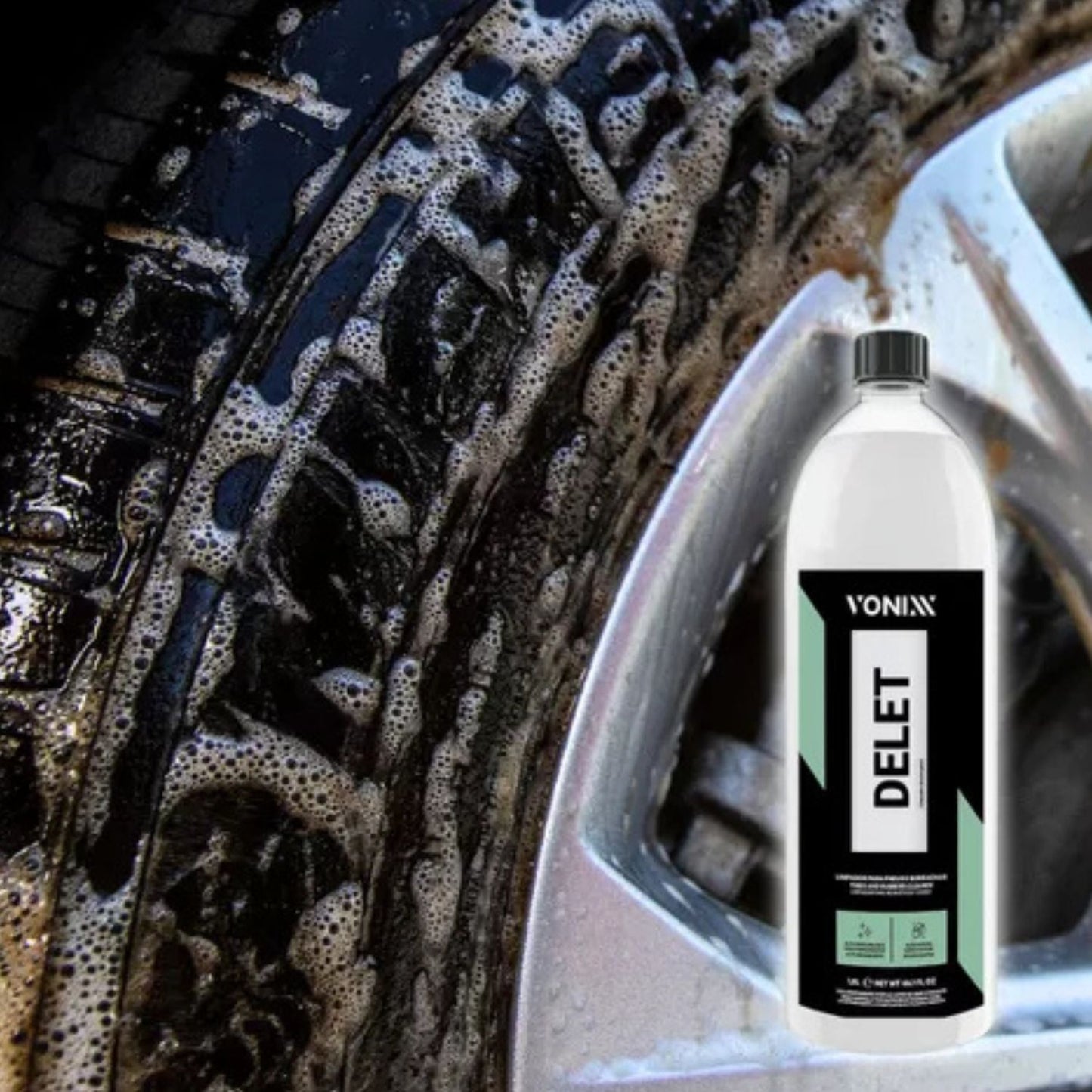 Delet 1.5l Vonixx Tire Cleaner Rubber Plastics