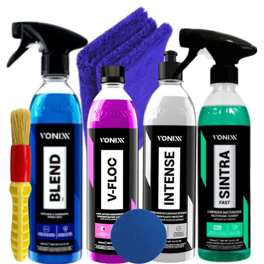 Sintra fast - Vfloc- Blend Spray - Intense - Brush - Flannel - Applicator