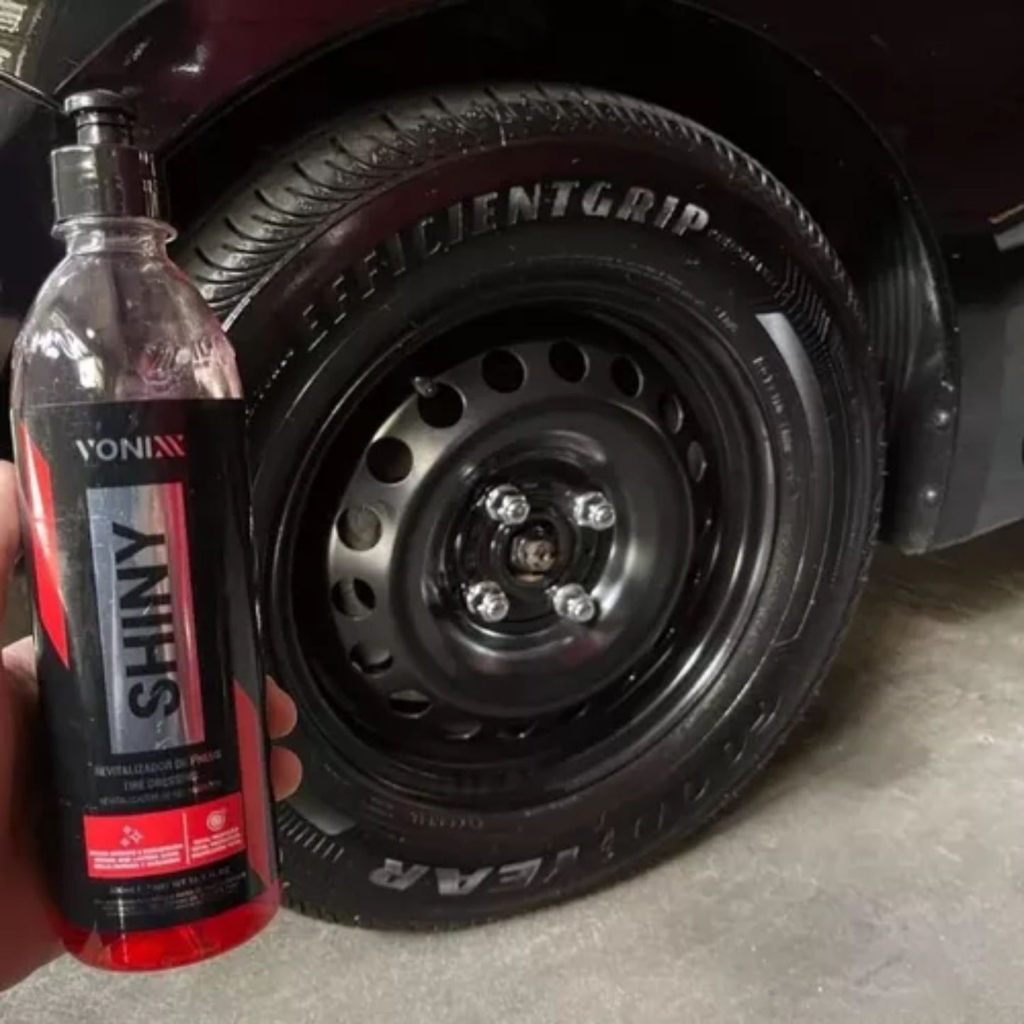 Revitalizador Pneu Pretinho Shiny 240ml Vonixx + Aplicador