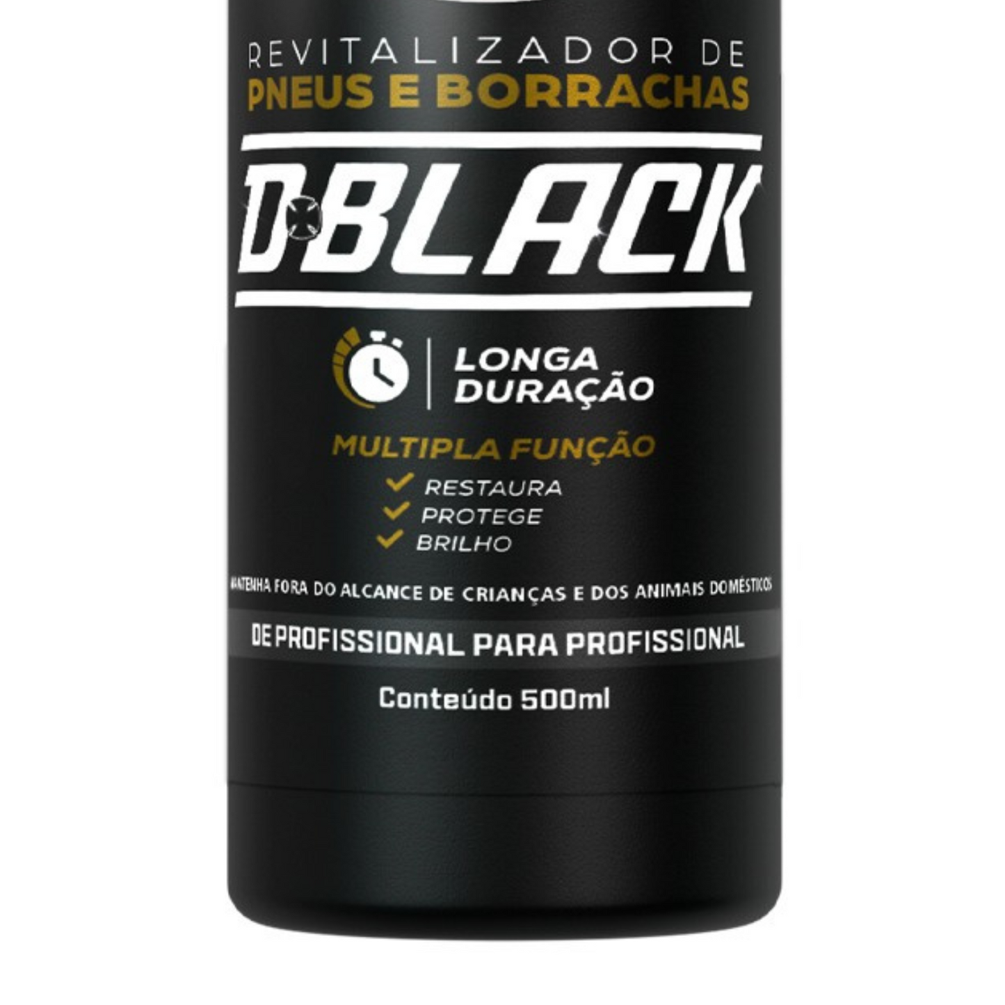 Revitalizador de Pneus D Black 500ML Dimension