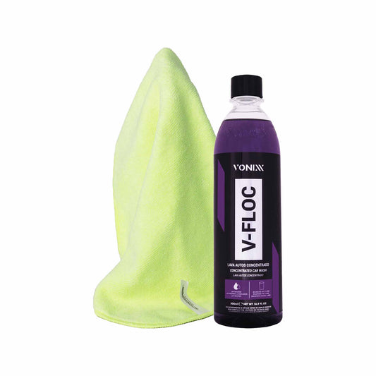 Kit V-floc 500ML Vonixx - Flanela 40x40 Autoamerica