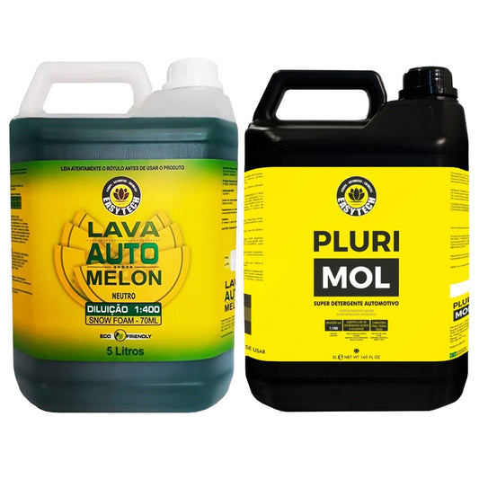 Pluri Mol Automotive Shampoo + Melon Auto Wash 5L EasyTech
